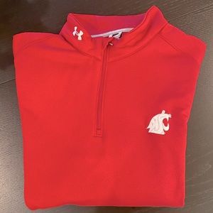 Under Armor XL Fleece-Lined 1/4 Zip with WSU Logo